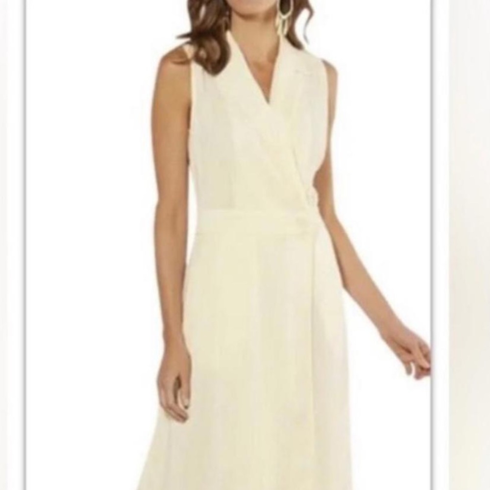 Soft Surroundings Cream Midi Sundress